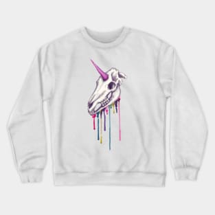 Unicorn Skull Crewneck Sweatshirt